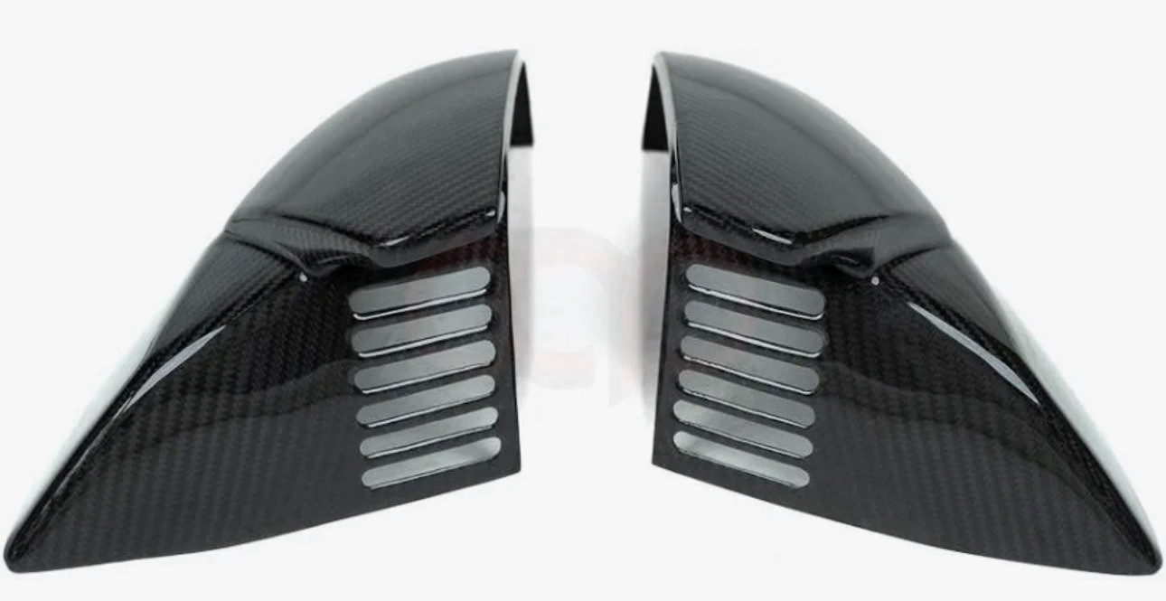 2018-2025 B9 & B9.5 Audi Q5/SQ5/Q7/SQ7 Carbon Fiber Stick On Mirror Caps