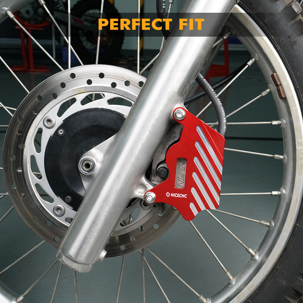NICECNC Chain Guide Footpegs Rear Brake Disc Guard For Honda XR650L 1993-2025