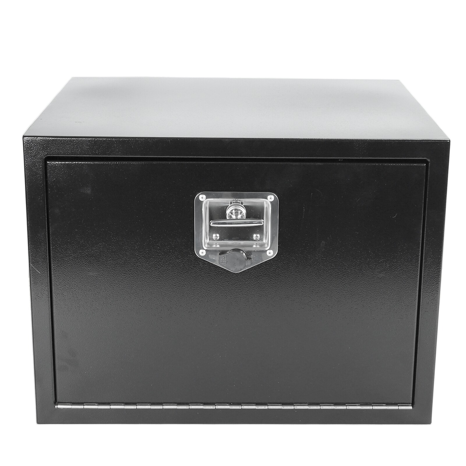 18 In. X 18 In. X 24 In. Black Iron Underbody Truck Storage Tool Box w/Lock