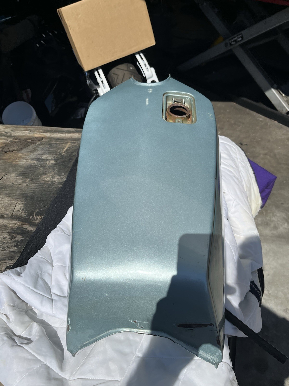 Kawasaki 1978 Z1R 1000 Fuel Petro Gas Tank OEM Original Pre Owned