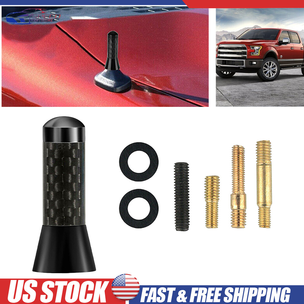 1.4″Carbon Antenna Bee Sting Aerial AM/FM Radio Mast For Ford Mustang GT 94-14