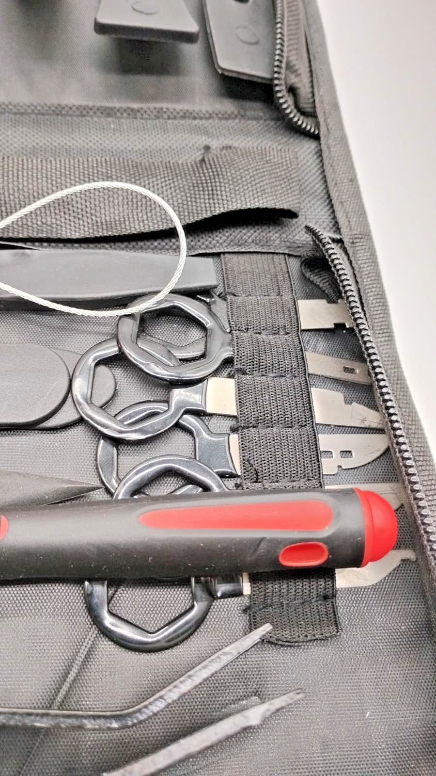GOOACC 40PCS Car Trim Removal Tool Kit Auto Panel Pry Bar Clip Pliers w/ Bag