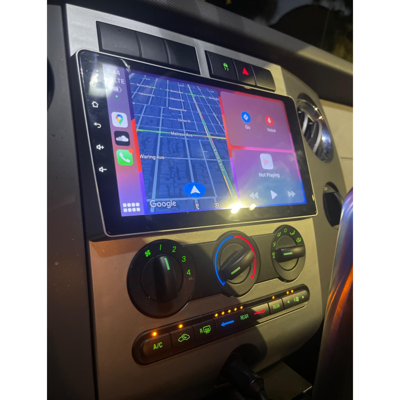 For Ford Expedition 2007-2014 Fit For CarPlay Android 13 Car Stereo Radio GPS