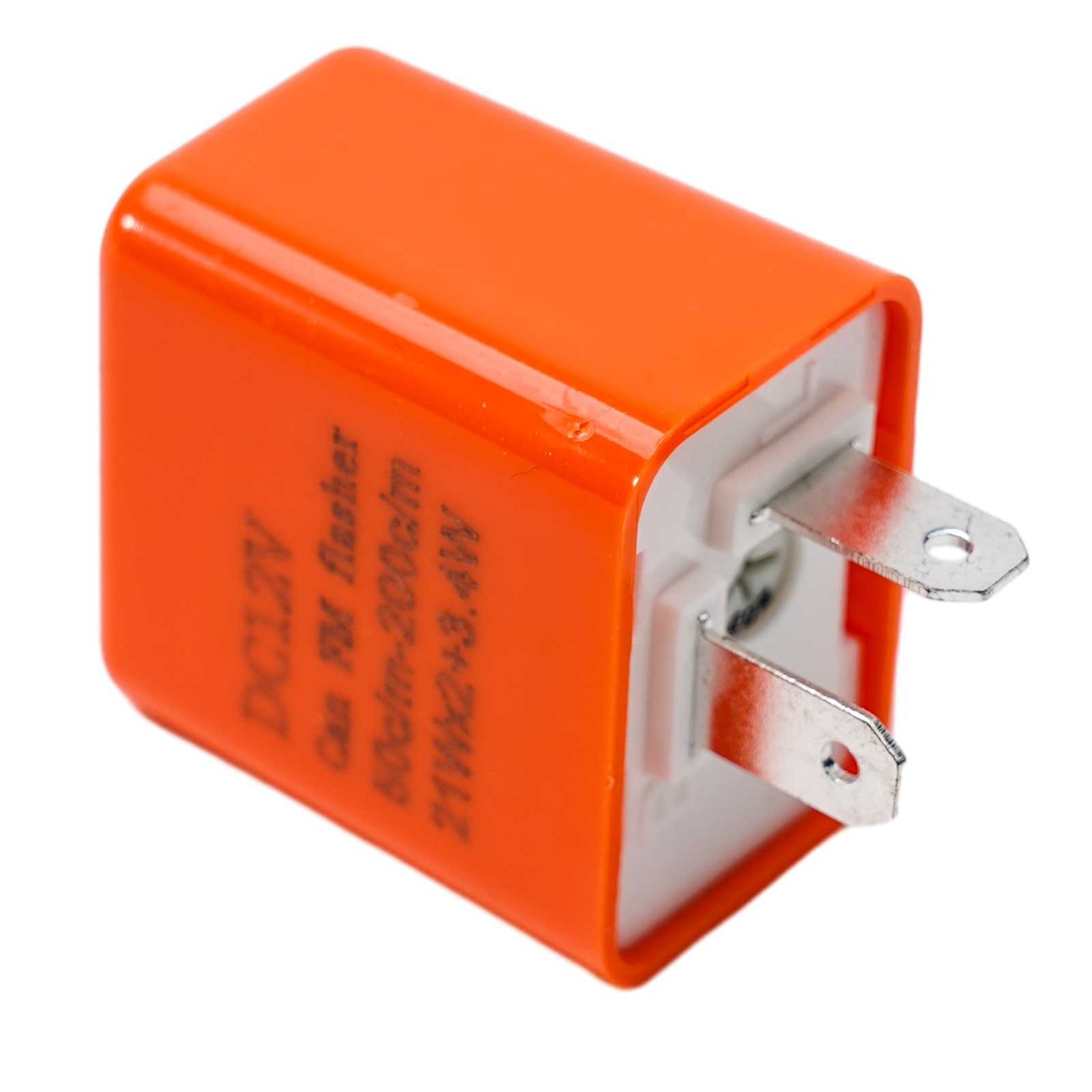 2-Pin LED Flasher Relay -40??C To +80??C ABS Plastic Accessories Adjustable