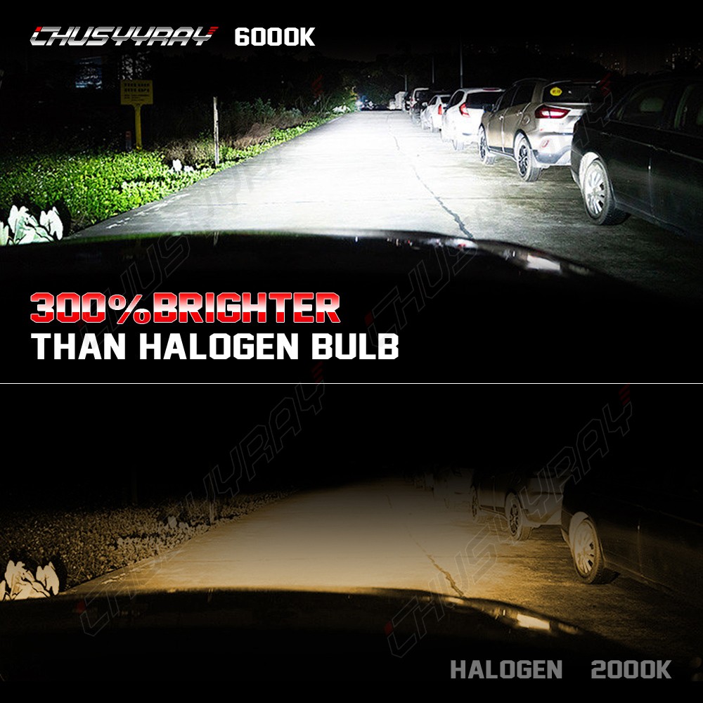 9005 HB3 LED Headlight Bright Bulbs HIGH Beam For Chevy Silverado 3500 2001-2006