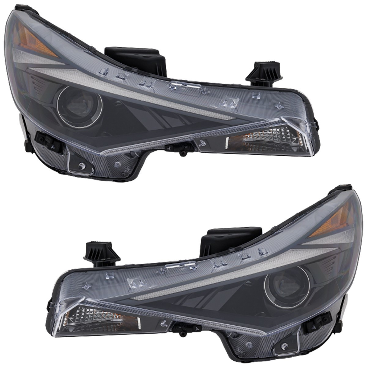 Left and Right Headlights For 2021-2023 Hyundai Elantra Halogen w/ Bulbs CAPA US