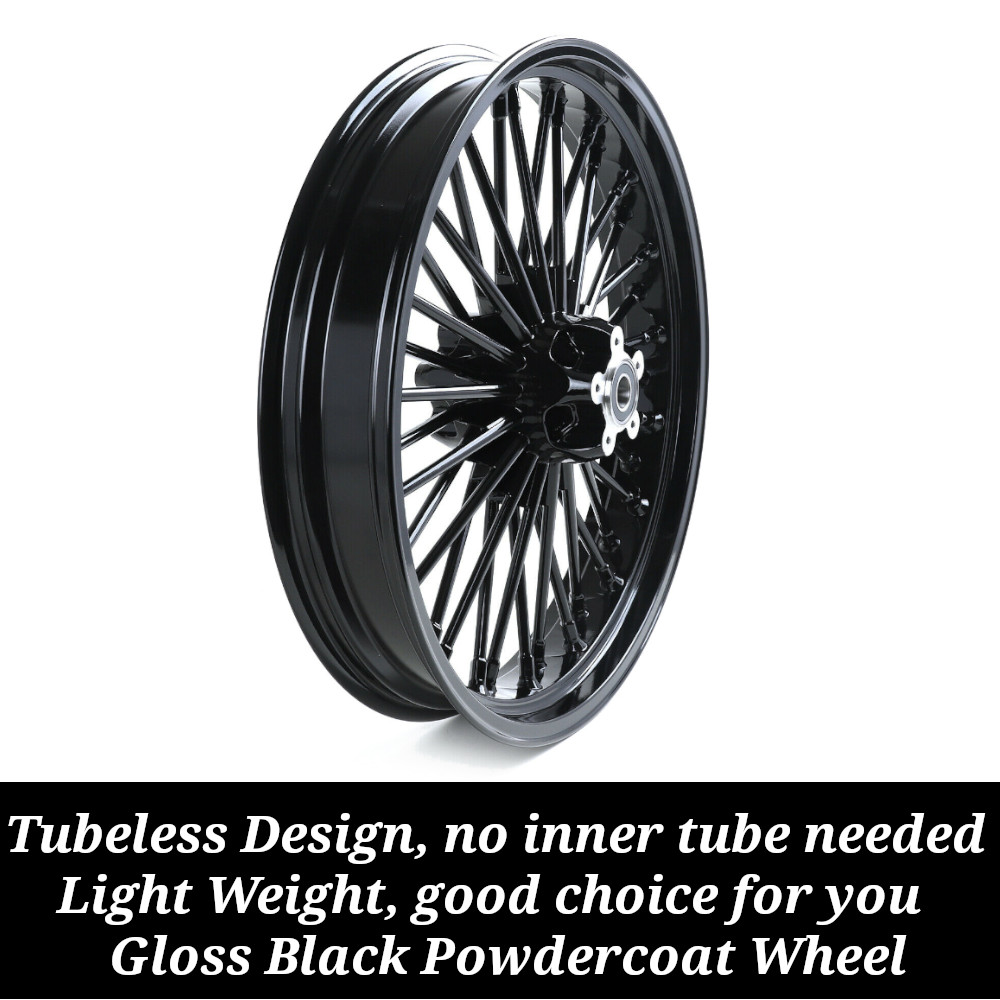 21×3.5 16×3.5 Fat Spoke Wheels Rims for Harley Heritage Softail Classic Deluxe