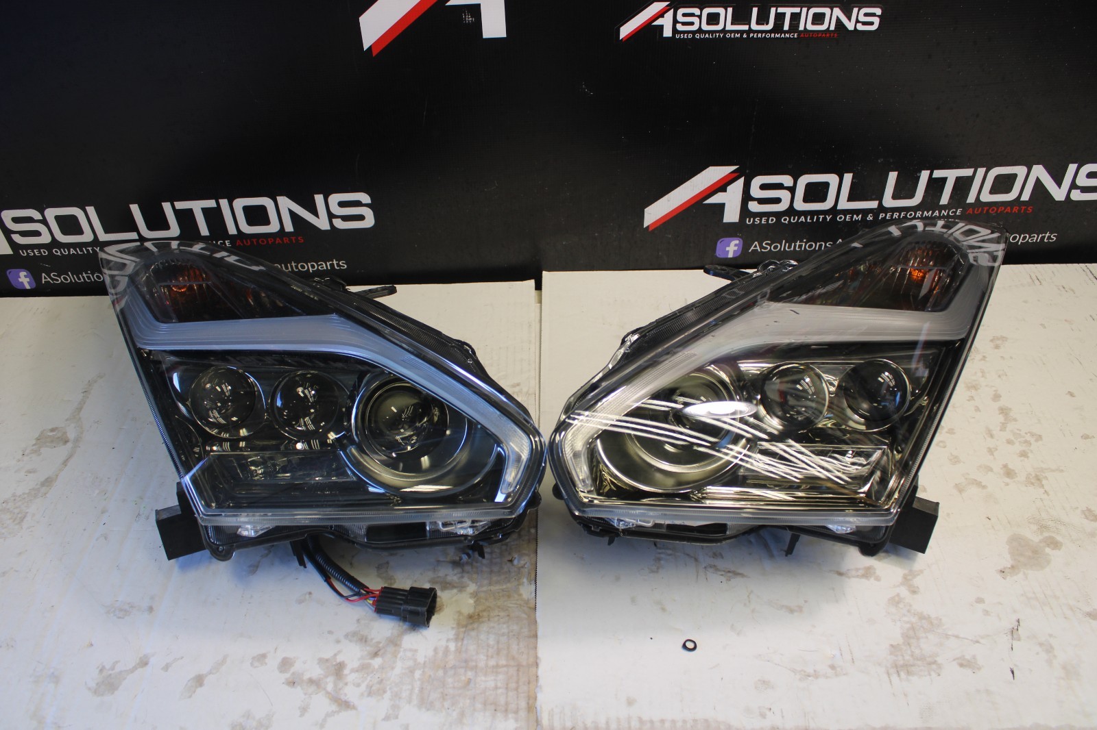 2009-2022 Nissan GTR R35 GT-R LED DRL 2017+ Headlight Conversion Set