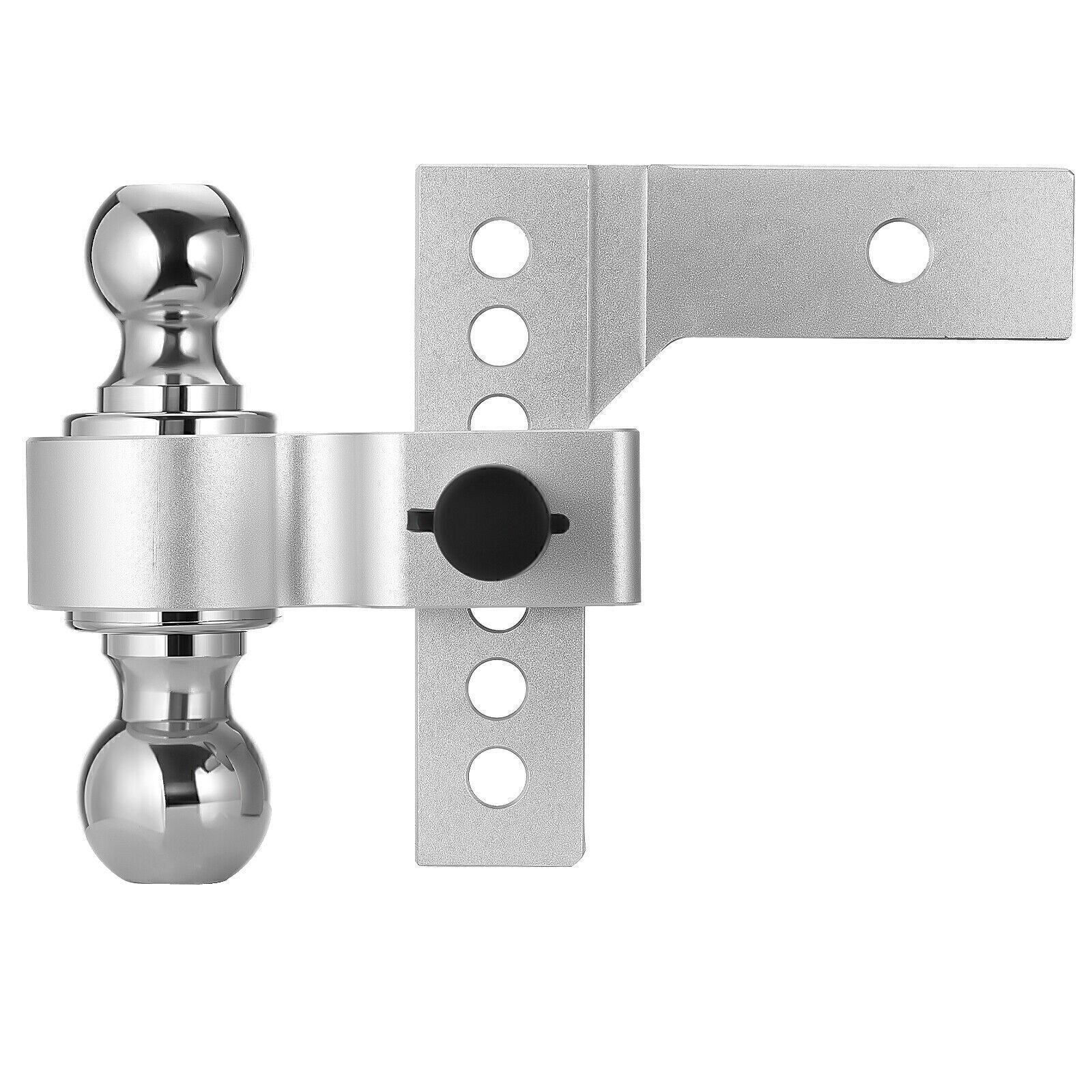 2″ Receiver 6″ Drop/Rise Adjustable Tow Hitch Dual Ball Mount Trailer 18500 lb