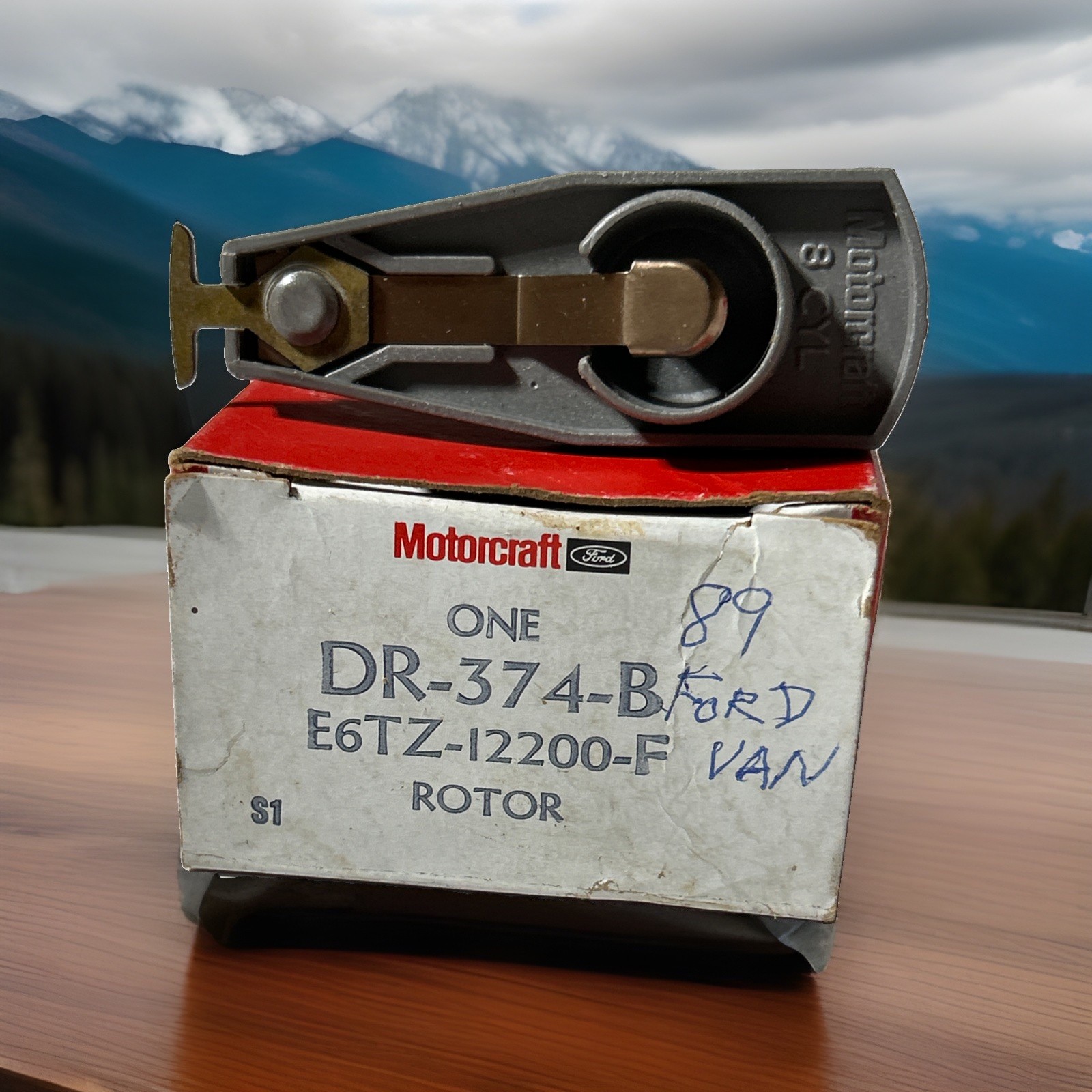 New NOS Ford Motorcraft Distributor Rotor DR-374-B E6TZ-12200-F USA Made