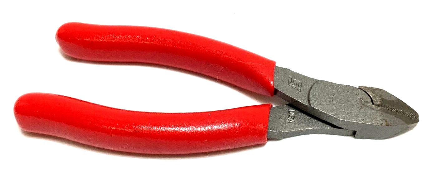 New Snap-on™ 85ACF VectorEde Diagonal Cutters Pliers 5″ Red Vinyl Grip