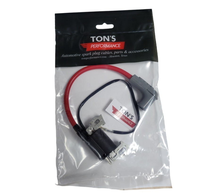 Predator 212 coil, MSD boot, Ton’s Red wire, Direct replacement Kart coil 0 Ohm