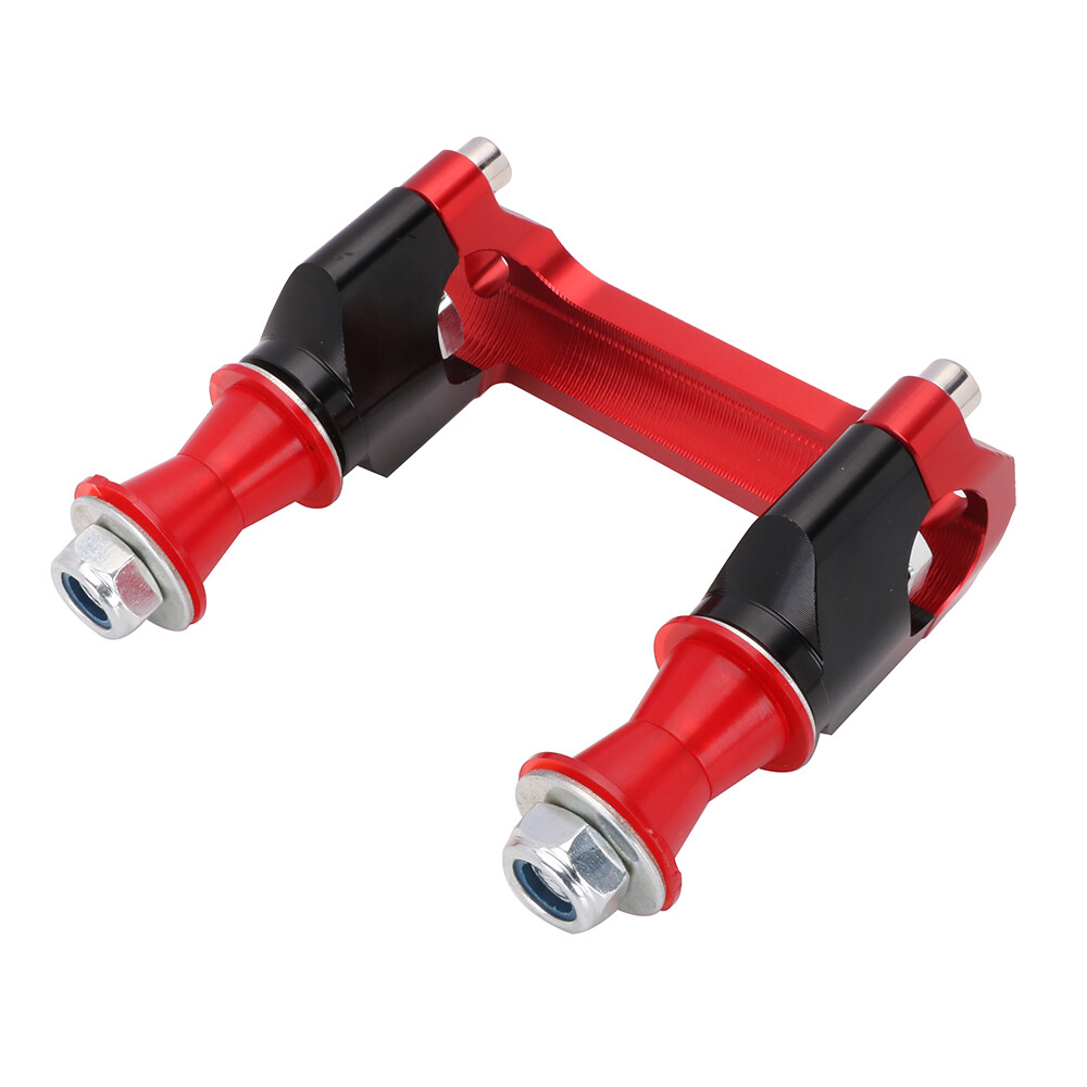 Motorcycle 1 1/8″ Handlebar RisersMount Clamp CNC for CR125R CRF250R CRF450R Red