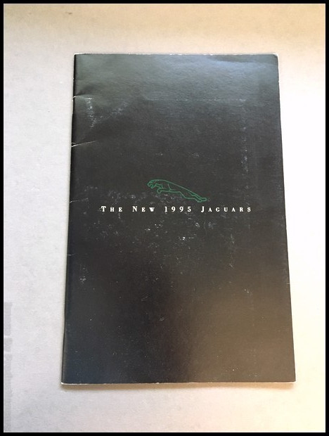 1995 Jaguar 44-page BIG Vintage Car Sales Brochure Catalog – XJS XJ6 XJ12 XJR