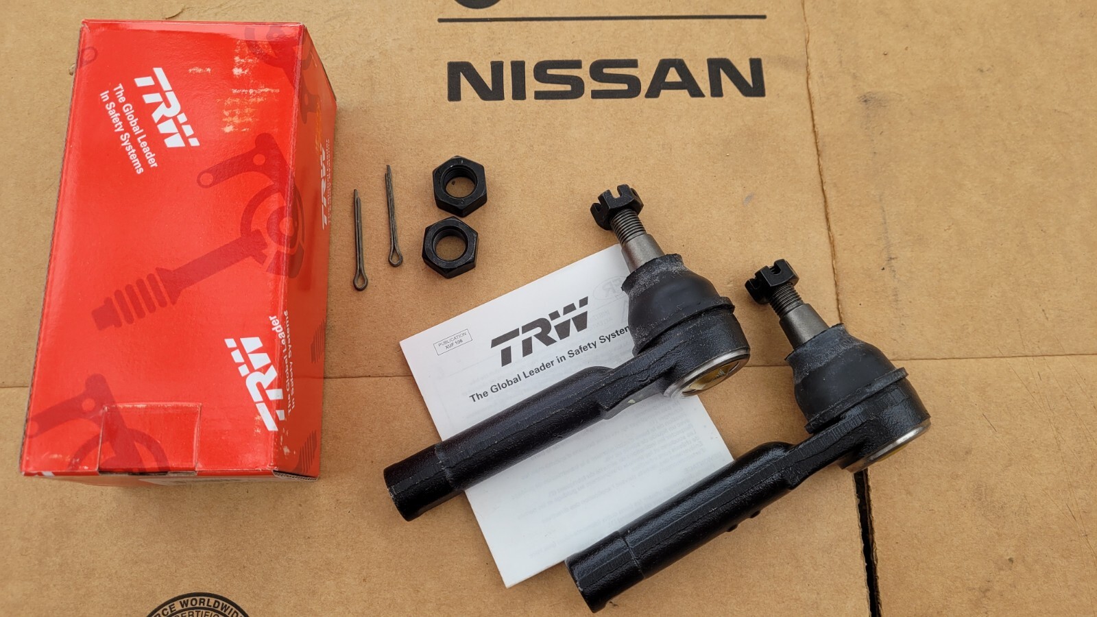 2x TRW OUTER TIE RODS for NISSAN 300ZX Z32 SKYLINE R32 GT-R GTS-4 INFINITI Q45