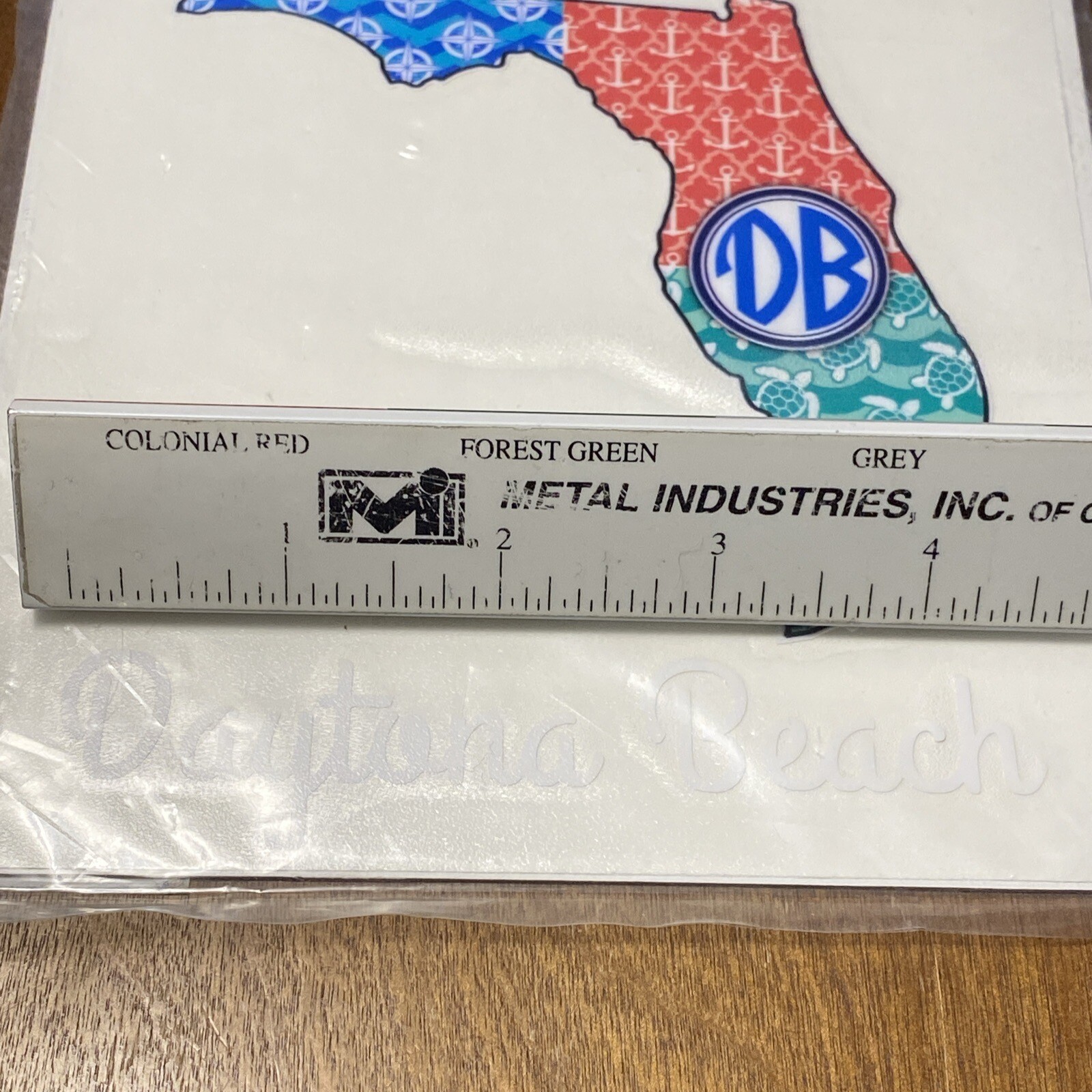 DAYTONA BEACH FLORIDA DB FL Travel AUTO-GRAPHS Auto Car Decal Vinyl Sticker NEW