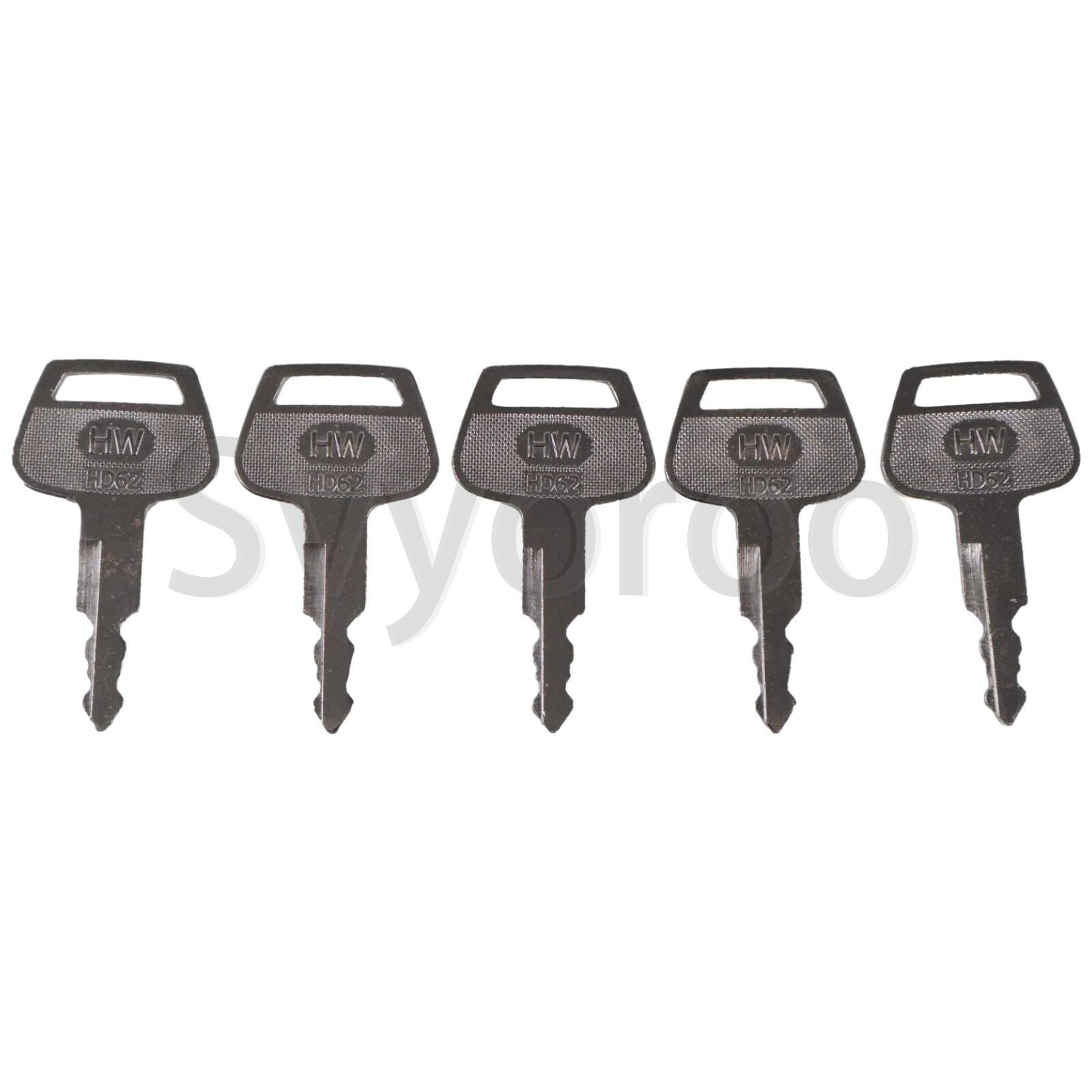 (5) For New Holland HD62 MT40266850 MT40230393 41307-00007 Ignition Key