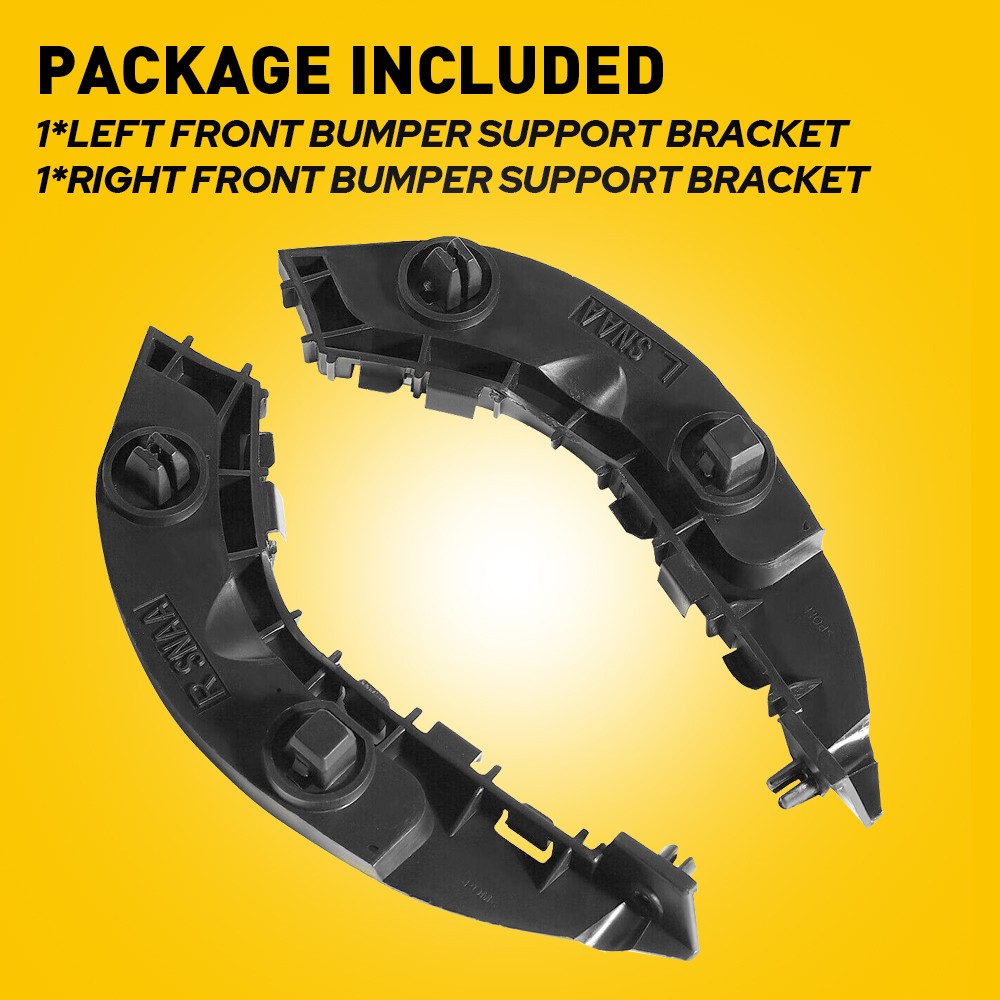 Front Bumper Support Brackets left+right Side For 2006-11 Honda Civic Sedan 2-6X