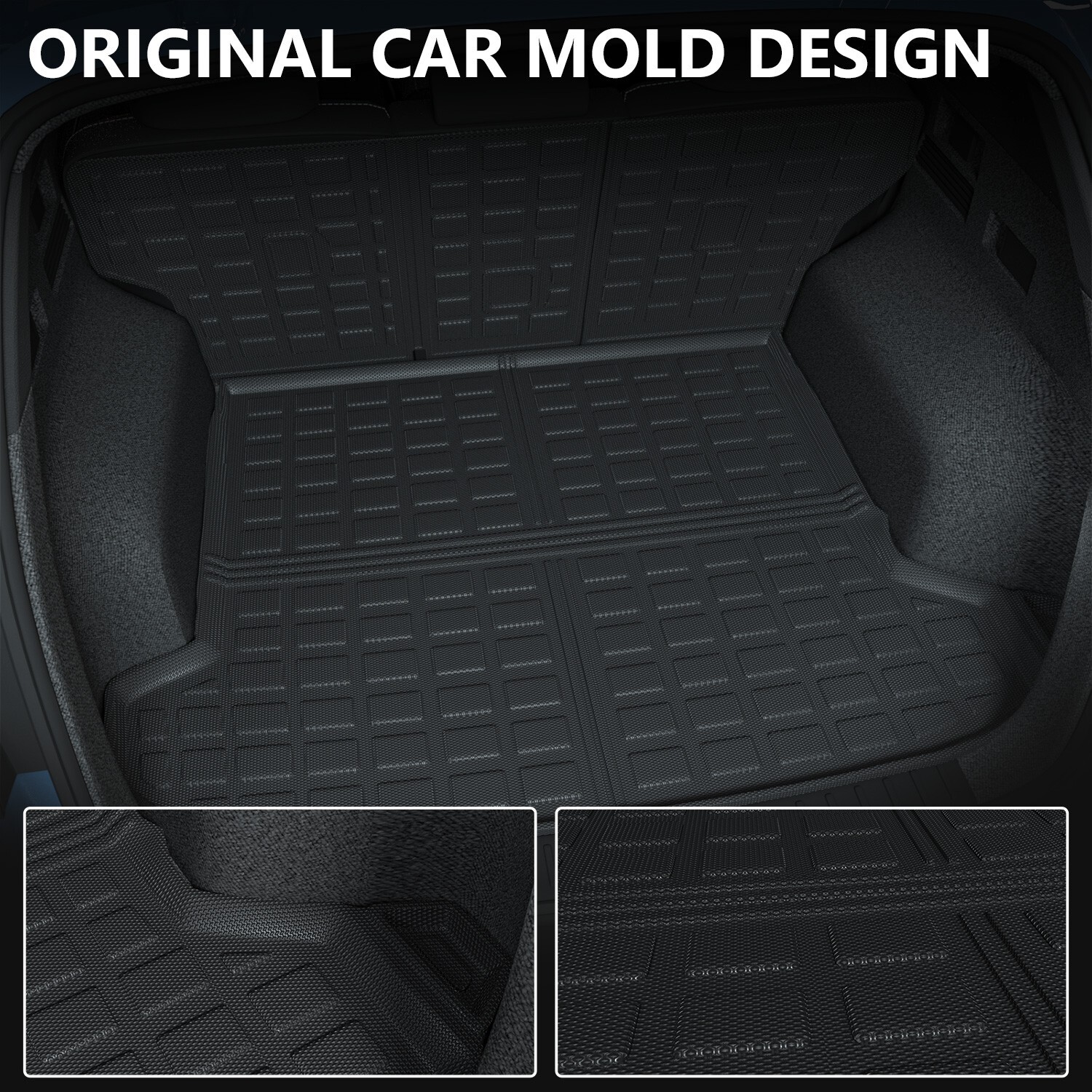 Floor Mats Trunk Mat Backrest Mats Cargo Liners For 2022-2025 Hyundai Tucson