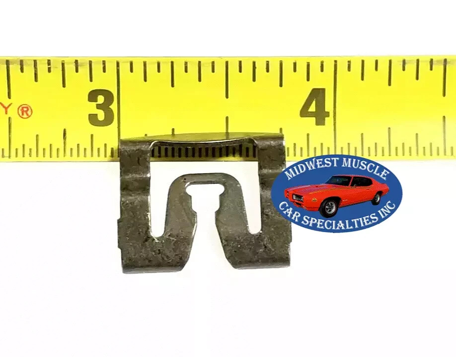 Rear Window Glass Trim Molding Clips Reveal Set Fits 71-74 Cuda Challenger B44