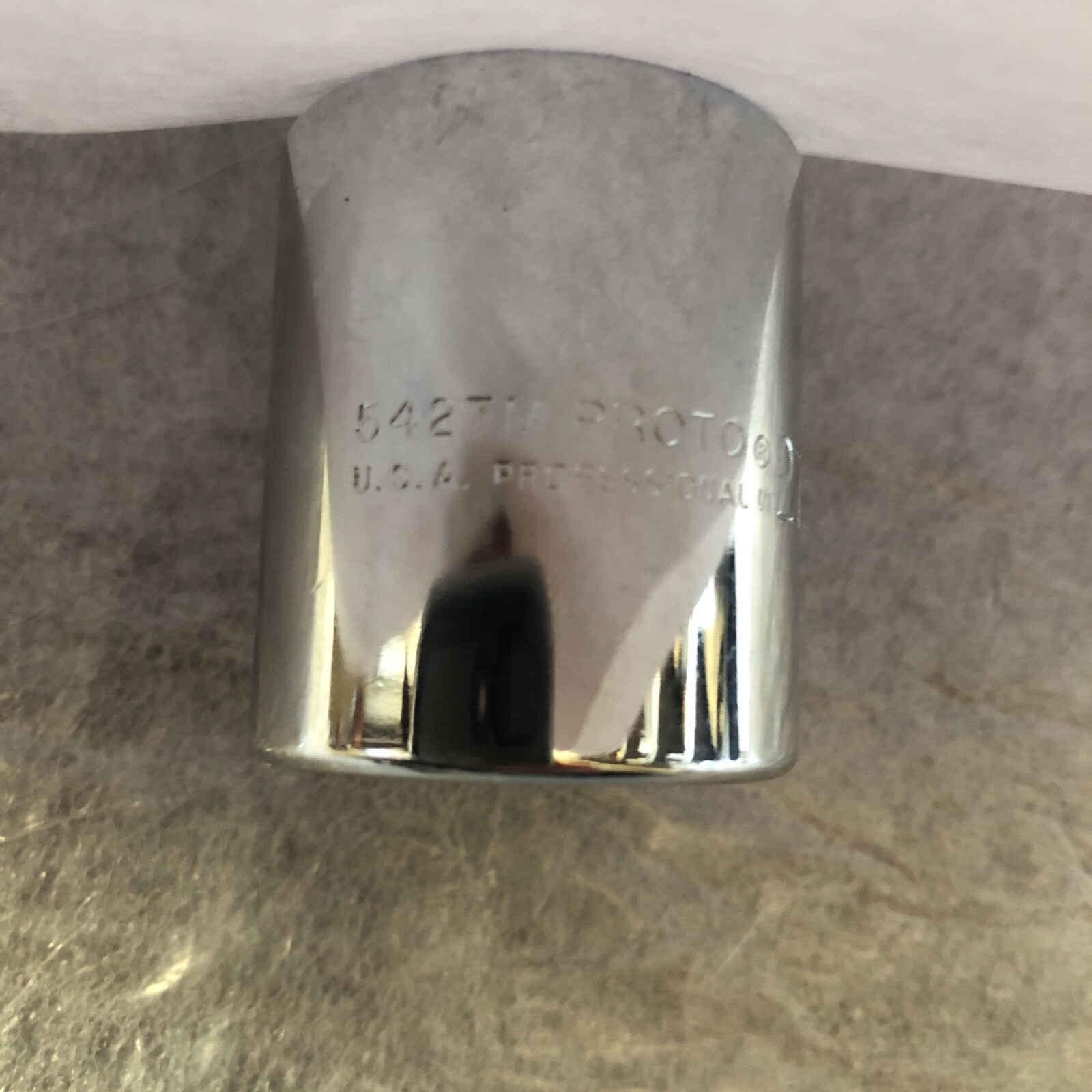 Proto Professional 27MM Metric Socket 1/2” Drive 12pt 5427 RARE New Made In USA!