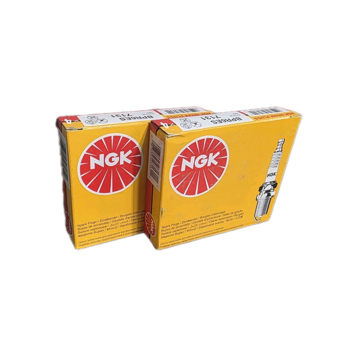 8 Pack NGK BPR6ES Spark Plugs 7131