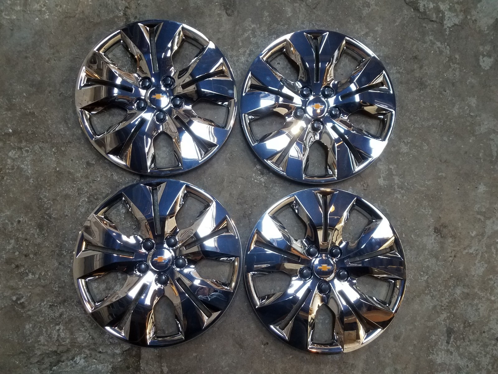 2012 2013 2014 2015 2016 Set of 4 Cruze 16″ Hubcaps Wheels Covers Chrome 3294