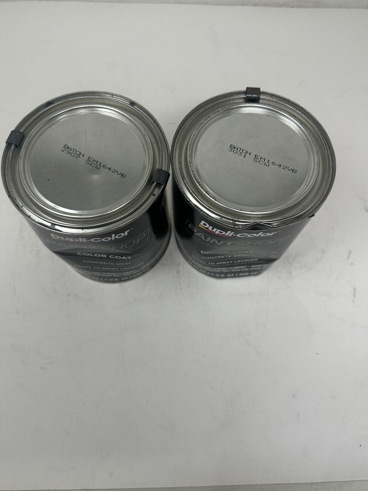 2 pack Dupli-Color BSP214 gray Paint Shop Finish System – 32 oz. quart
