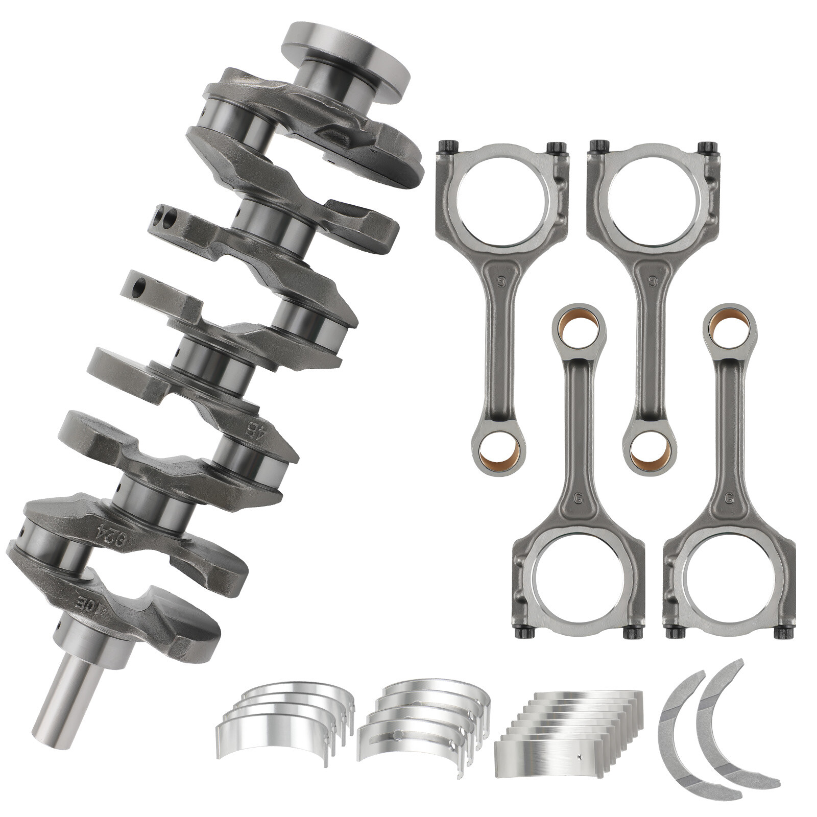 Engine Crankshaft ConRods Bearing Kit For Hyundai Sonata Kia Forte Optima 2.4L