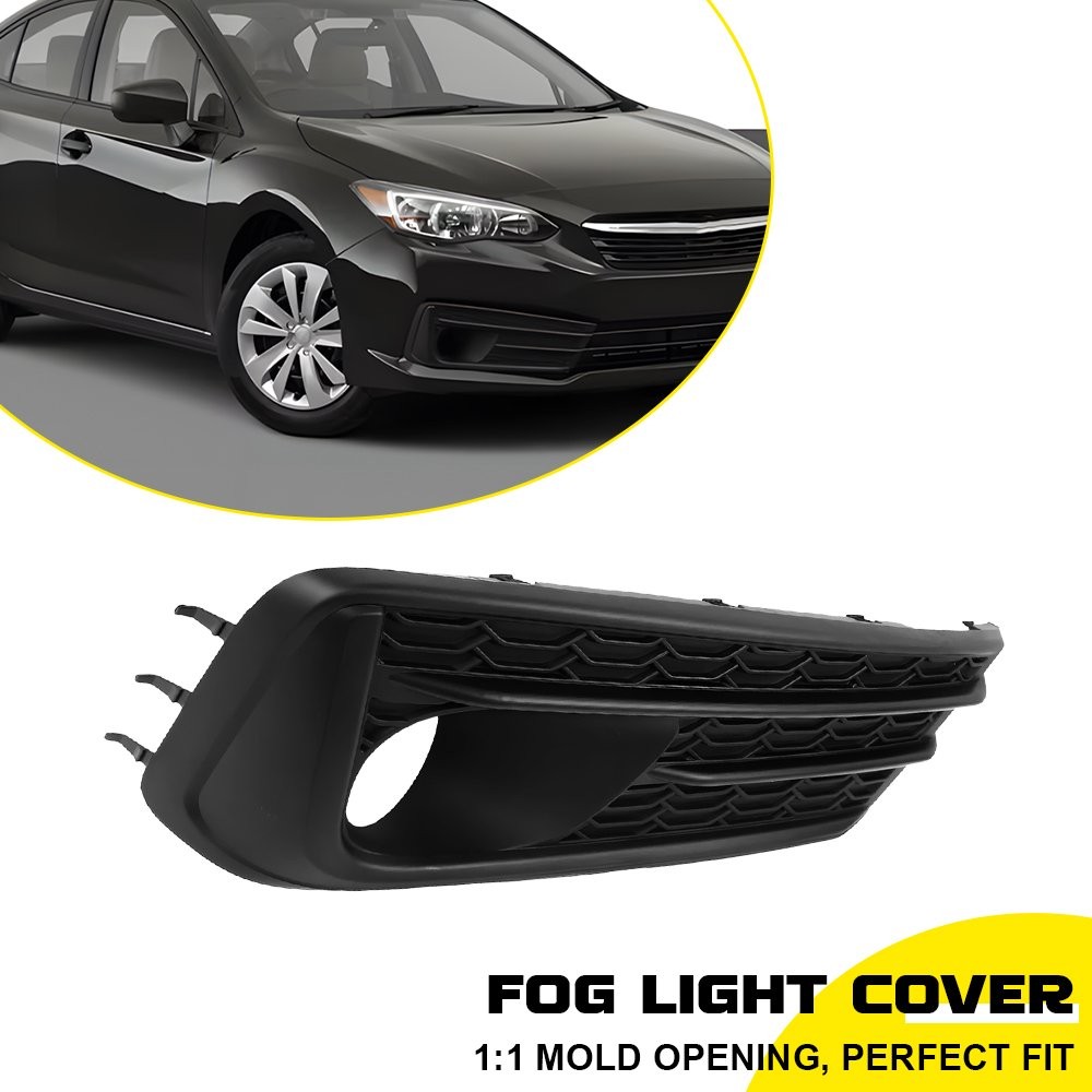 Front Fog Light Lamp Cover Bezel w/Hole For 2020-2023 Subaru Impreza Right Side