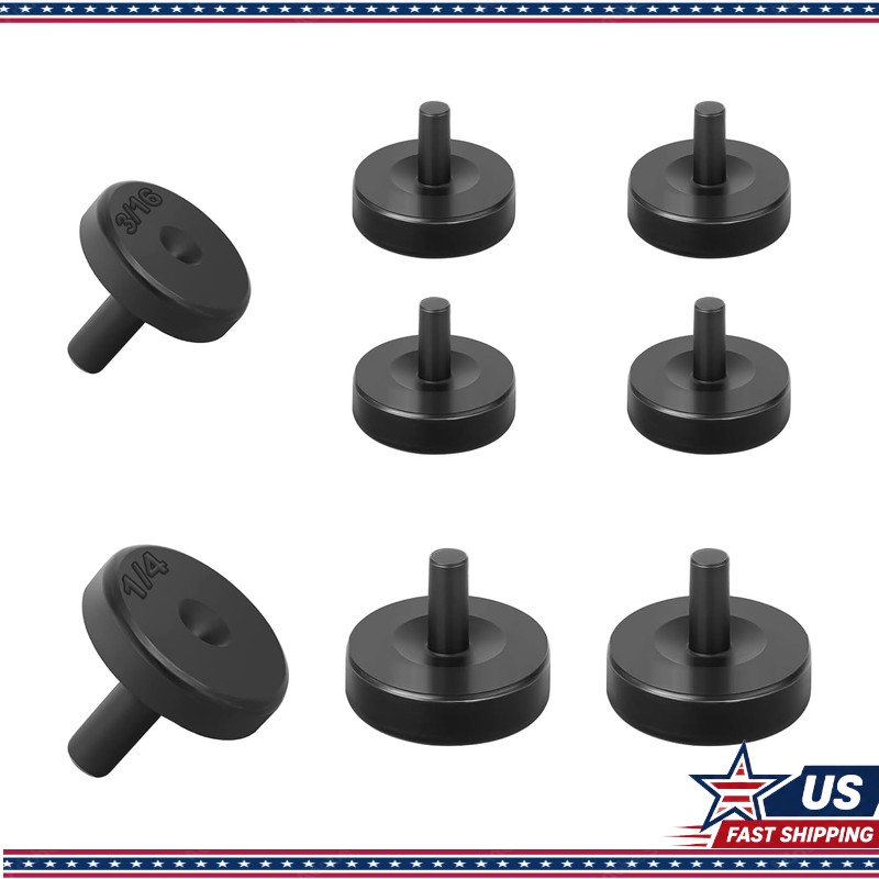 3/16 Inch and 1/4 Inch Brake Line Double Flare Adapter Set, 6-Piece