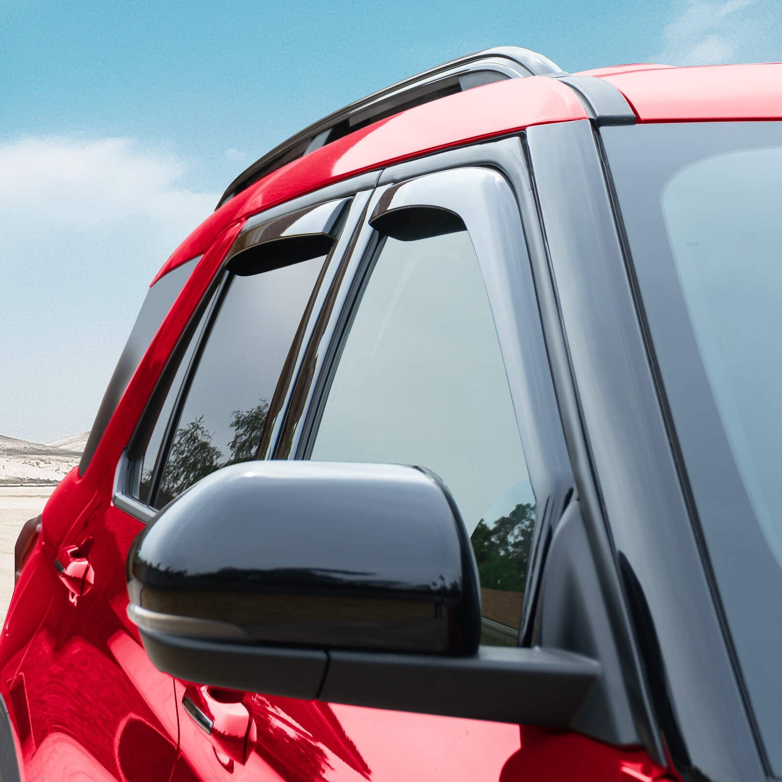 Rain Guards Vent Visors Shade for 2020-2024 Ford Explorer