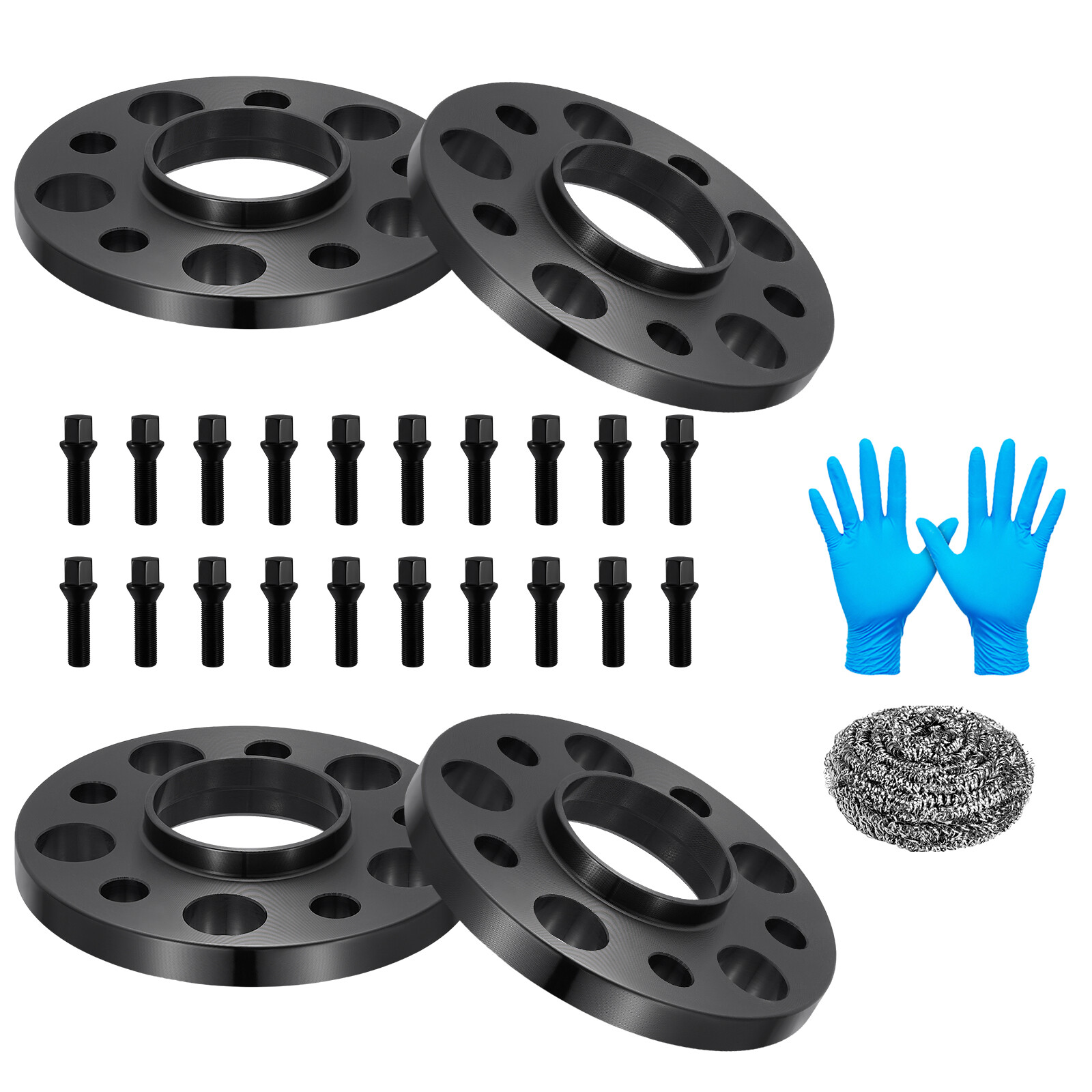 4pc 12 MM & 15 MM 5×112 wheel Spacers HubCentric 66.56mm For G20 G30 Mini Cooper