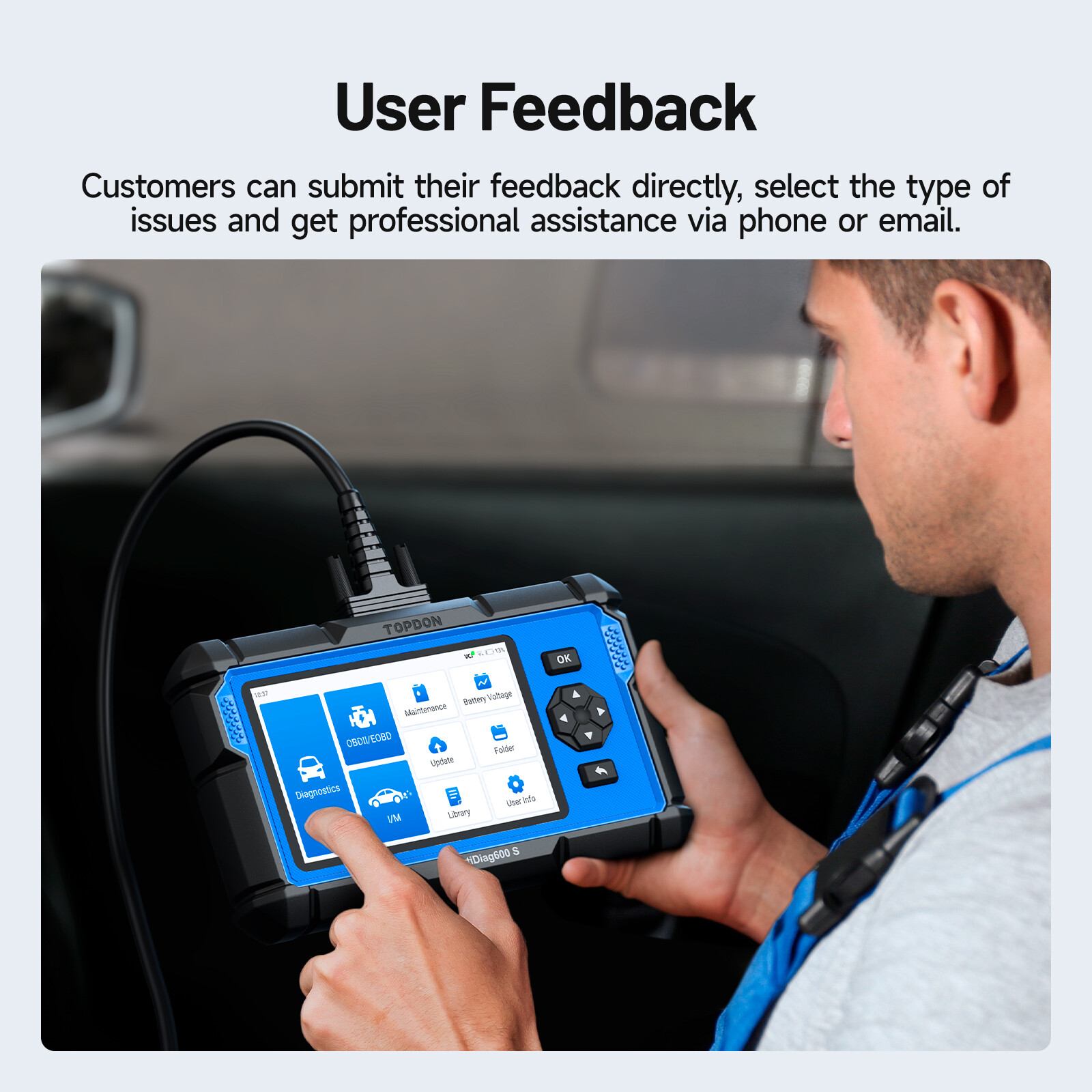 ArtiDiag600S: Multi-Function OBD2 Diagnostic Scanner