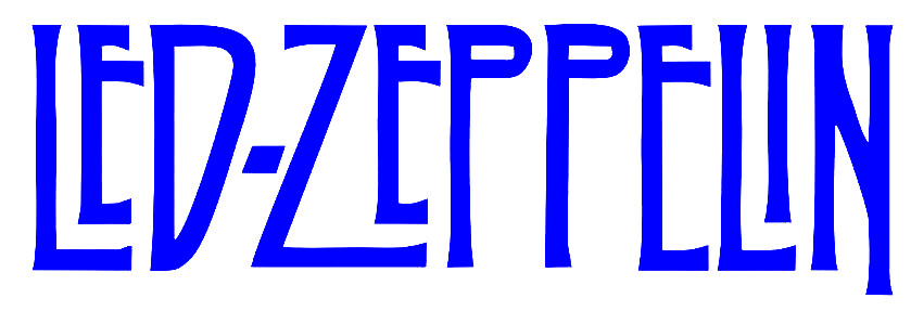 Led Zeppelin Band Vinyl Decal Window Sticker Music