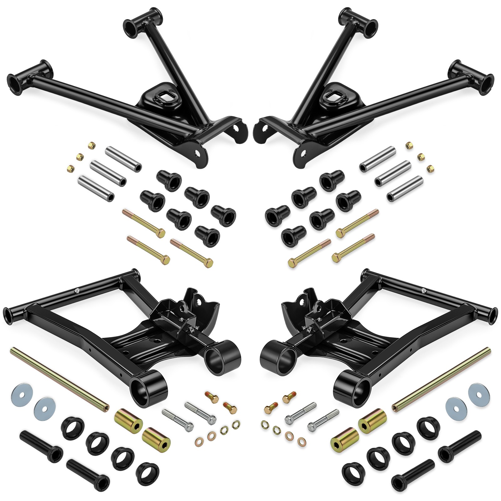 2003 2004 2005 For Polaris Sportsman 600 Rear Upper Lower A-Arm Left & Right Kit