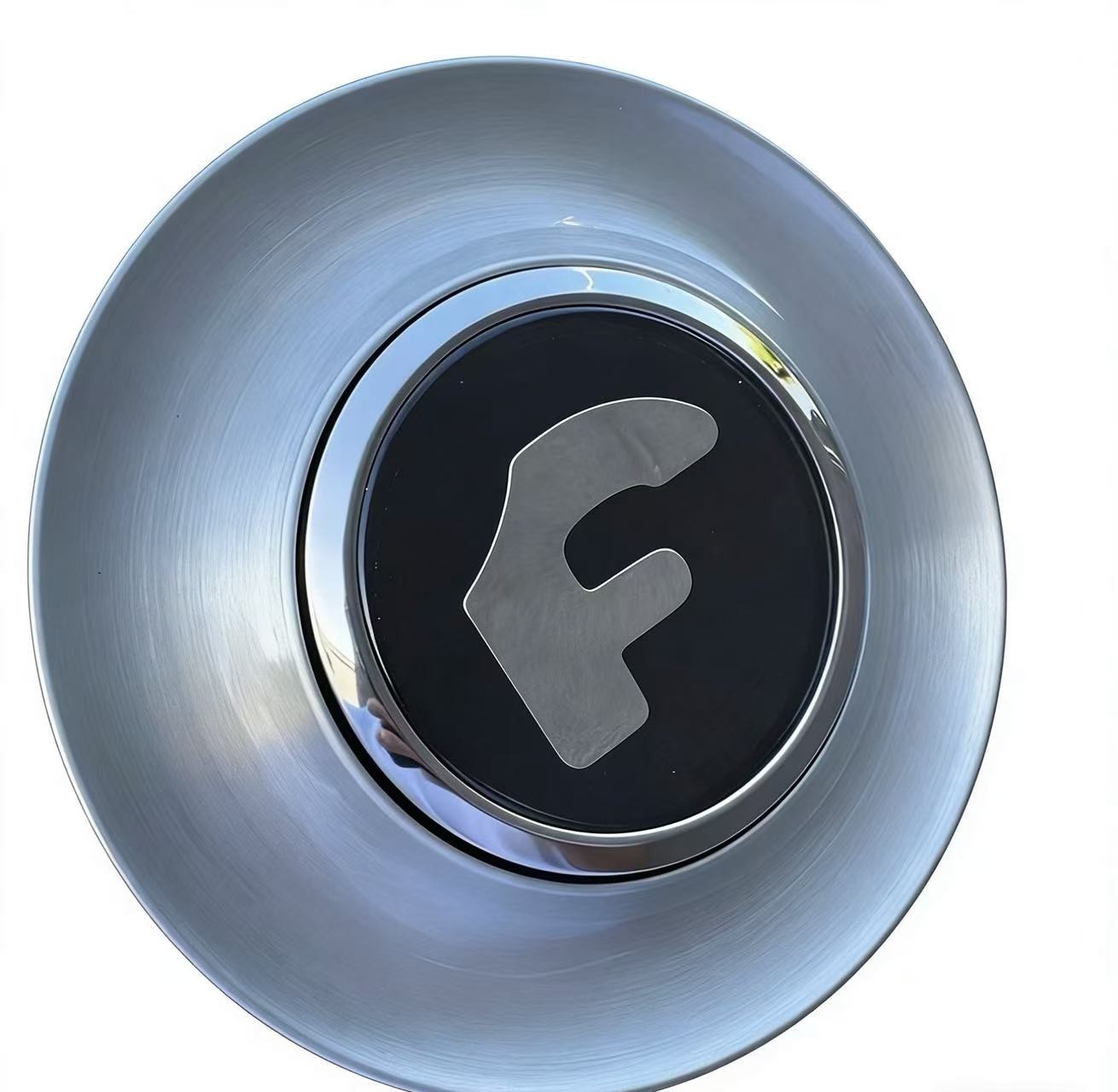 FORGIATO XL LARGE BIG FLOATING CAP BRUSHED WITH SILVER F 20″/22″/24″/26″/28″/30″