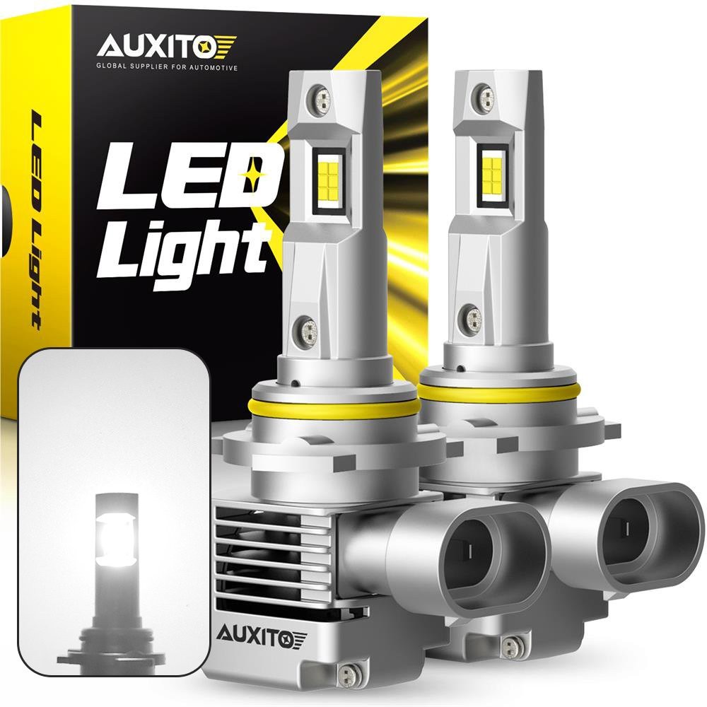 HB3 AUXITO 9005 LED BULBS Beam Headlight 20000LM High Fanless Super Bright White