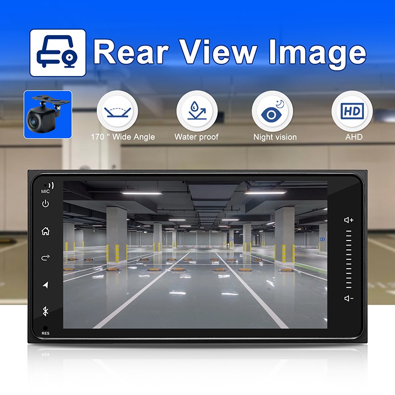 7″ 4+64GB Toyota Tundra 2000-2006 Car Radio Android 15 Apple CarPlay 2DIN GPS