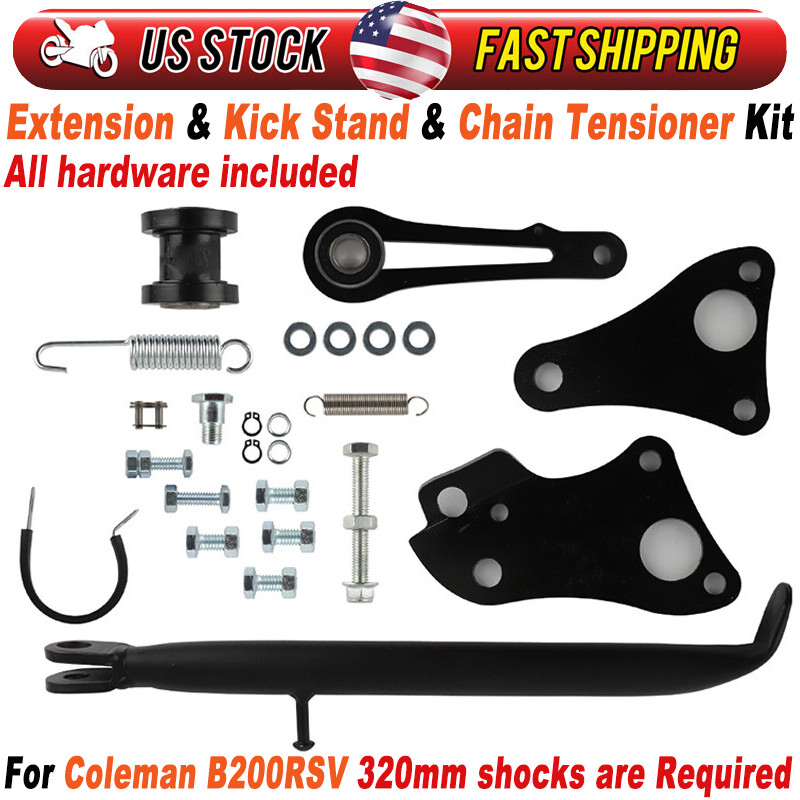 For Coleman B200RSV Extension ,Kick Stand ,Chain Tensioner Performance Parts Kit