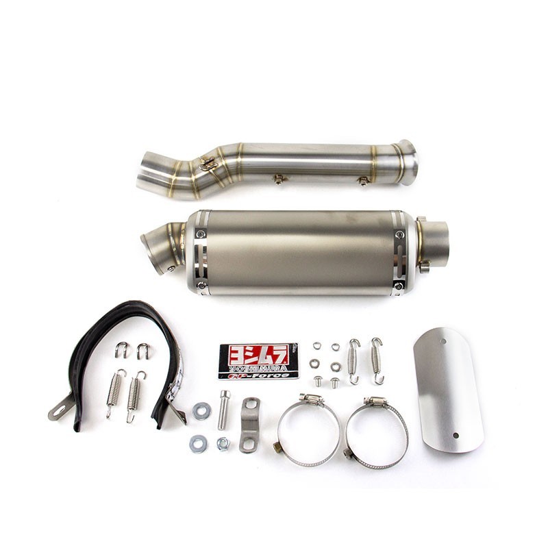For KTM 790 890 Adventure Stainless Slip on Exhaust System Link Pipe 2019-2025