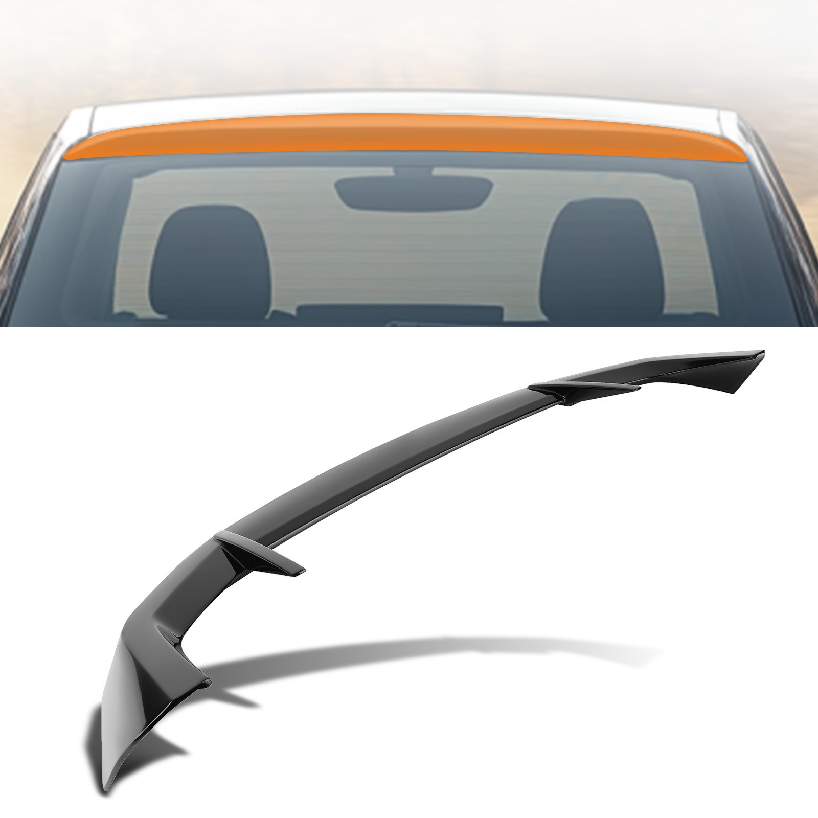 Gloss Black Trunk Spoiler Wing Lip for BMW X3 G01 2018-2021 2022 2023 2024 ABS