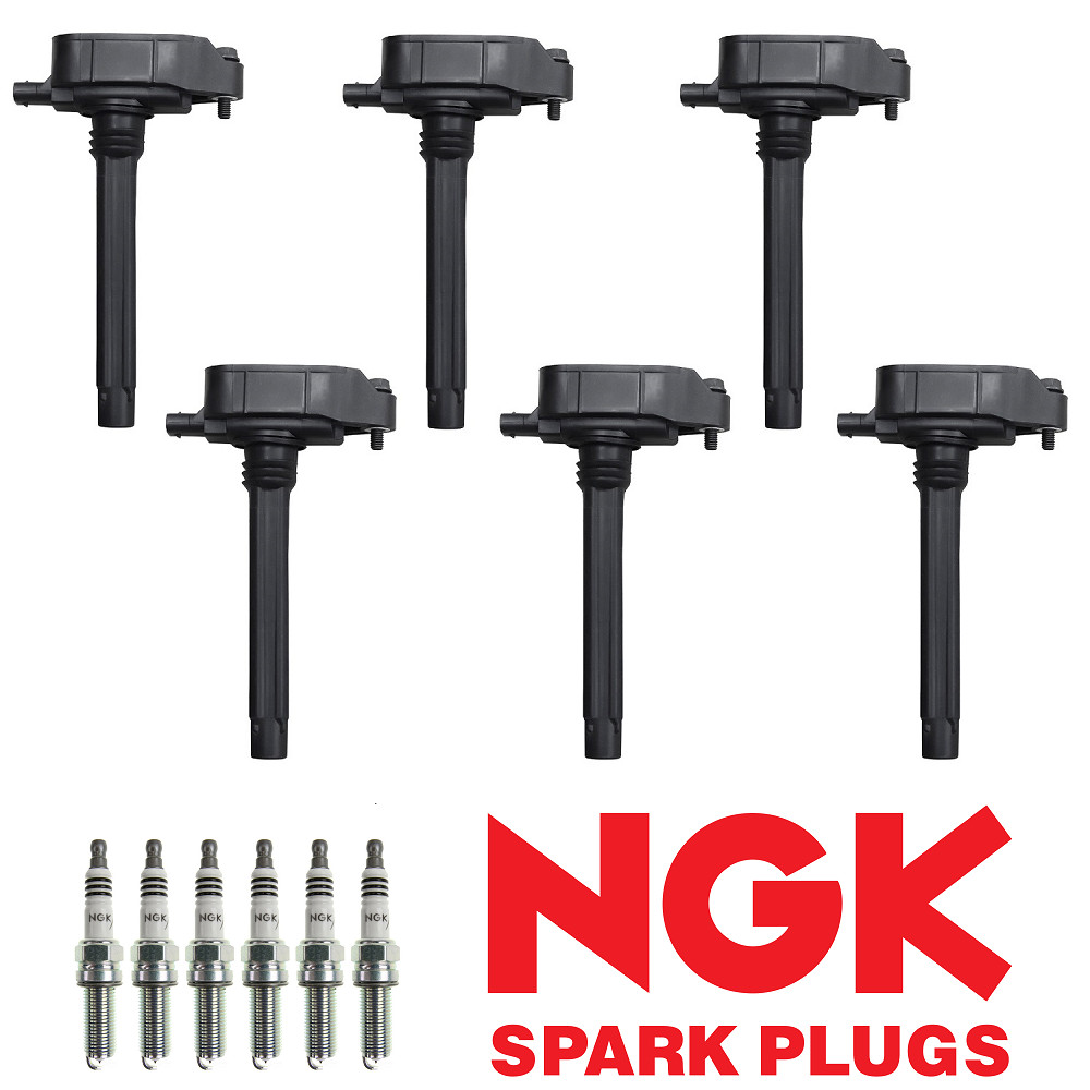 Ignition Coil & NGK Iridium Spark Plug for RAM 1500 Jeep Grand Cherokee 3.6L
