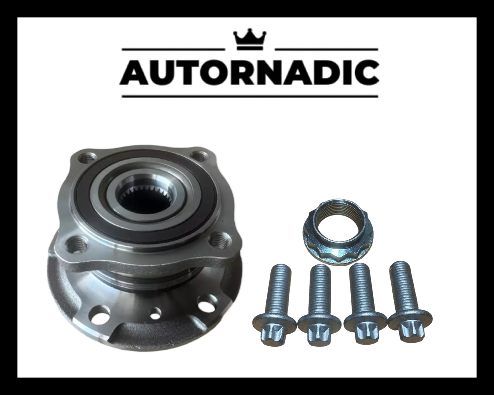 REAR WHEEL HUB BEARING ASSEMBLY FOR BMW 535i GT 535i GT xDrive 535i 535i xDrive