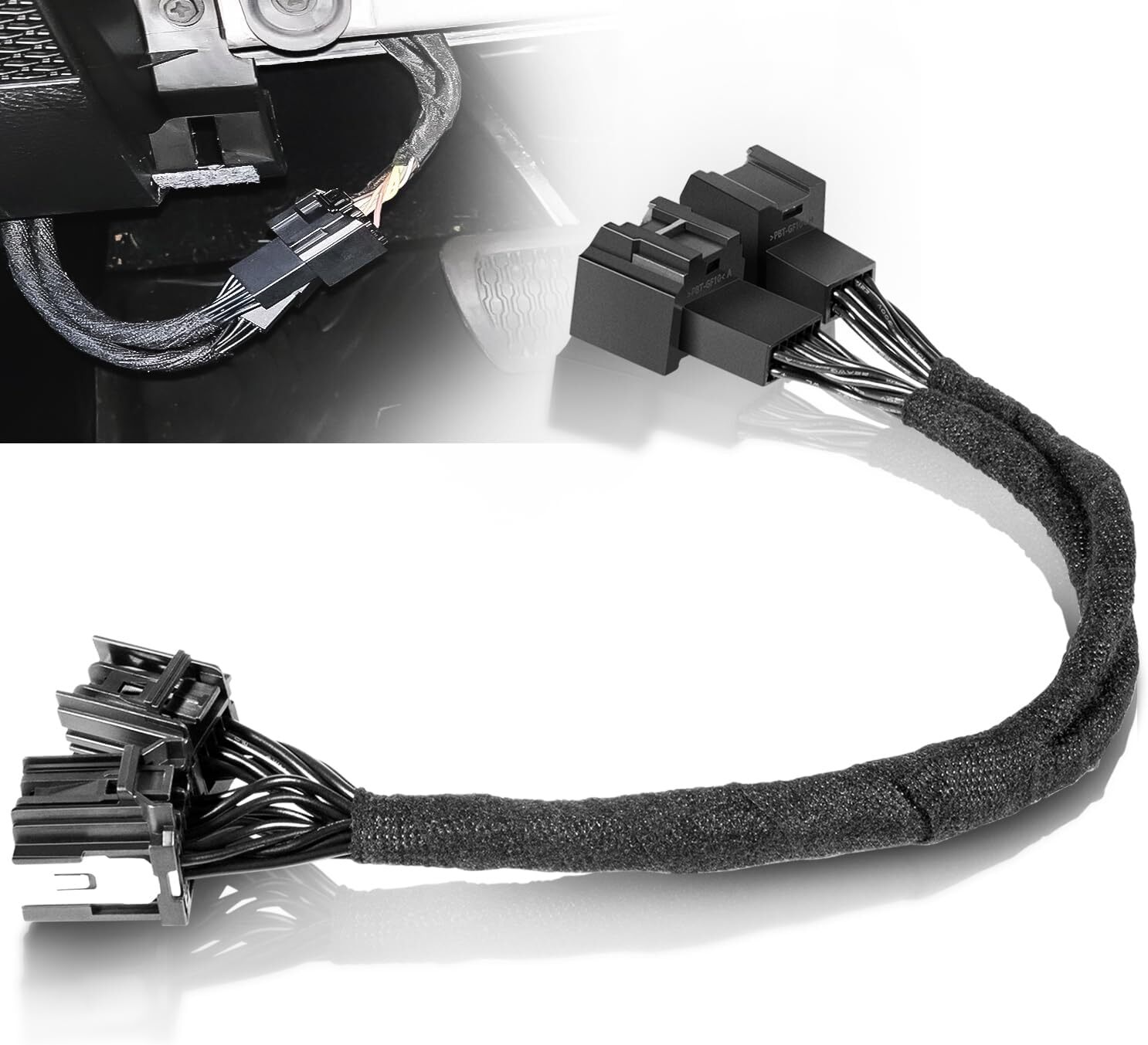 Automotive SGW Bypass Module Extention Cable for Jeep Wrangler Gladiator Ram