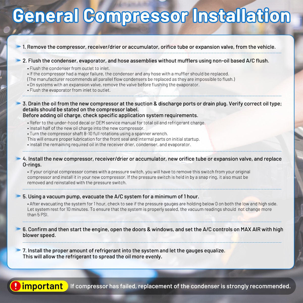 AC Air Compressor for Subaru Forester Impreza XV Crosstrek 2012-2018 CO 29103Z