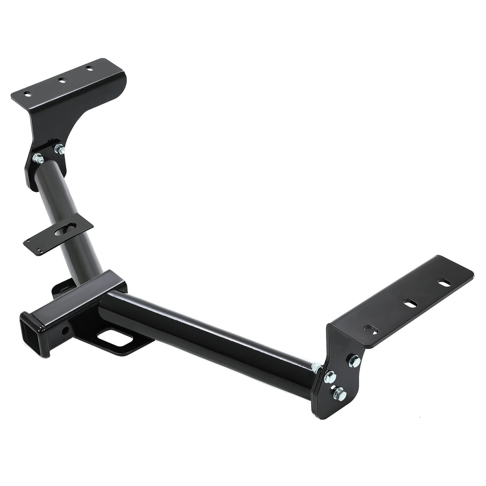 Class 3 Trailer Hitch Receiver Bumper Tow 2″ Black For Toyota RAV4 2006-2018