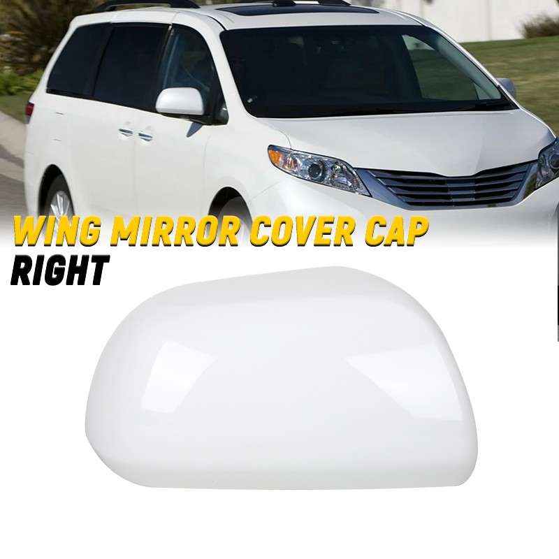 Driver/ Passenger Side Rearview Mirror Cap Cover For Toyota Sienna 2011-2020