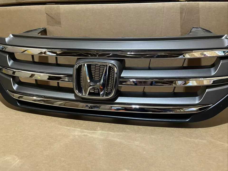 NEW for 2012-2014 HONDA CRV Front Bumper Upper Grille Assembly & Emblem