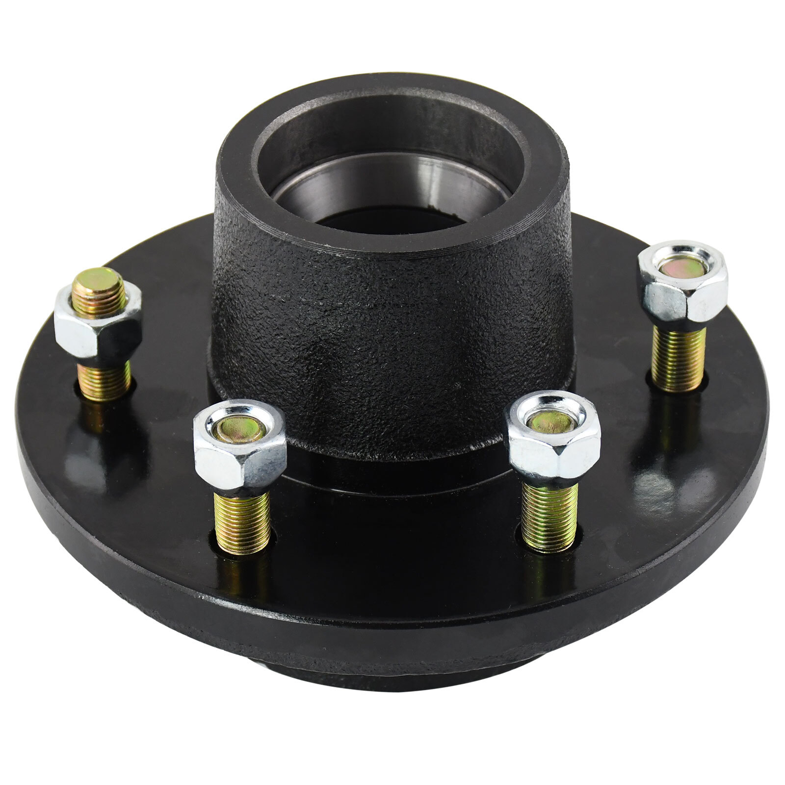 Trailer Axle Kit Assembly with 6×5.5″ Bolt Idler Hub & Round Spindle #42 SP22542
